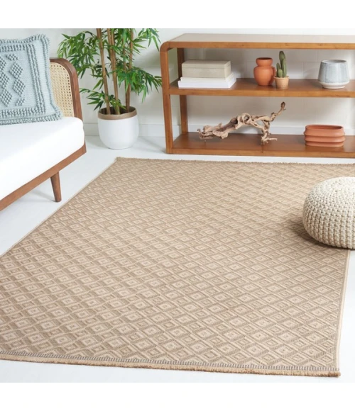 Safavieh Aspect APE410 Natural / Ivory 8'-6" X 12' Rectangle Area Rug