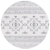 Safavieh Arizona ARZ104 Beige / Charcoal 6' X 6' Round Area Rug