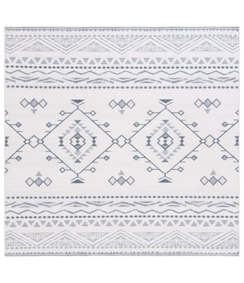 Safavieh Arizona ARZ104 Beige / Charcoal 6' X 6' Square Area Rug