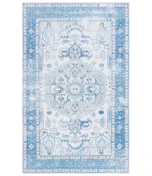 Safavieh Arizona ARZ105 Beige / Blue 6' X 9' Rectangle Area Rug