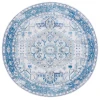Safavieh Arizona ARZ105 Beige / Blue 6' X 6' Round Area Rug