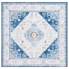 Safavieh Arizona ARZ107 Navy / Ivory 6' X 6' Square Area Rug