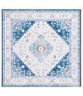 Safavieh Arizona ARZ107 Navy / Ivory 6' X 6' Square Area Rug