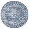 Safavieh Arizona ARZ108 Grey Green / Ivory 6' X 6' Round Area Rug