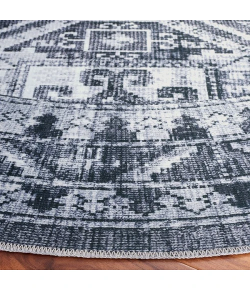 Safavieh Arizona ARZ108 Grey Green / Ivory 6' X 6' Round Area Rug