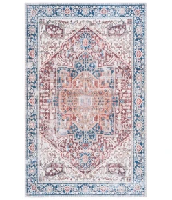 Safavieh Arizona ARZ109 Red / Navy 8' X 10' Rectangle Area Rug