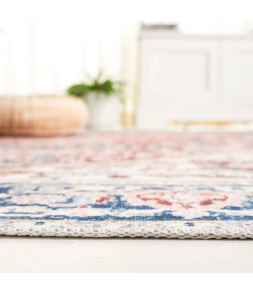 Safavieh Arizona ARZ109 Red / Navy 8' X 10' Rectangle Area Rug