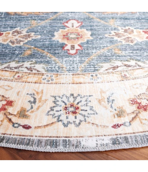 Safavieh Arizona ARZ112 Green / Beige 6' X 6' Round Area Rug