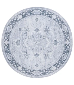Safavieh Arizona ARZ118 Light Grey / Grey Green 6' X 6' Round Area Rug