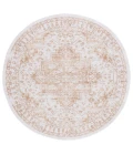 Safavieh Arizona ARZ127 Beige / Gold 6' X 6' Round Area Rug