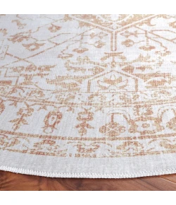 Safavieh Arizona ARZ127 Beige / Gold 6' X 6' Round Area Rug