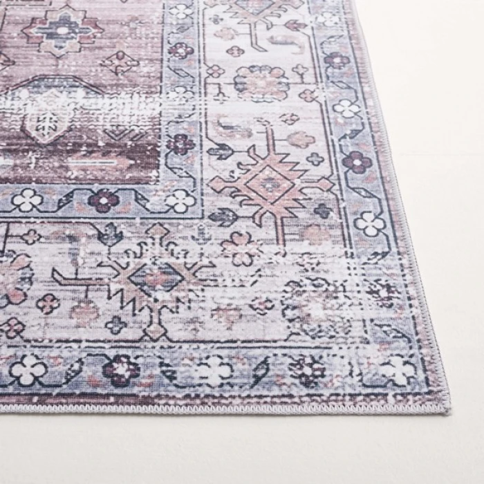 Safavieh Arizona ARZ209 Grey / Ivory 2'-6" X 8' Runner Area Rug