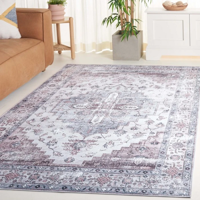 Safavieh Arizona ARZ209 Grey / Ivory 3' X 5' Rectangle Area Rug