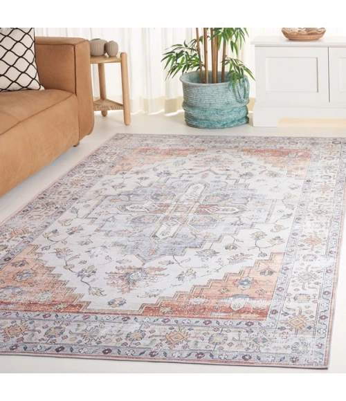 Safavieh Arizona ARZ209 Sage / Light Rust 3' X 5' Rectangle Area Rug