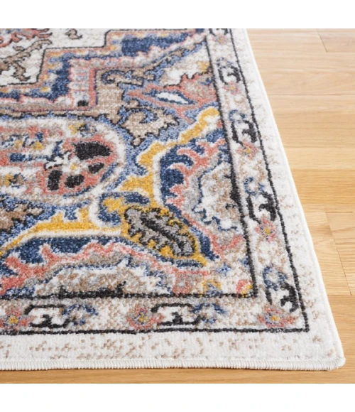 Safavieh Astoria ASA400 Ivory / Beige 2'-2" X 8' Runner Area Rug