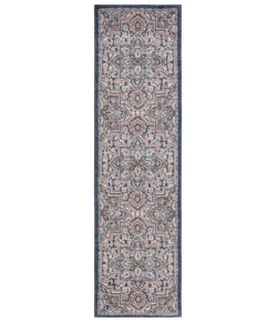 Safavieh Astoria ASA400 Blue / Beige 2'-2" X 8' Runner Area Rug