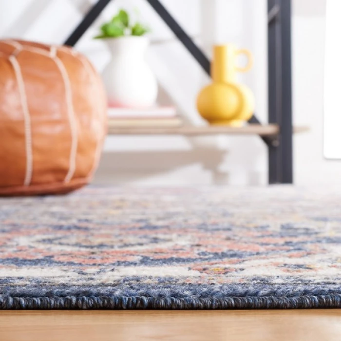 Safavieh Astoria ASA400 Blue / Beige 4' X 6' Rectangle Area Rug
