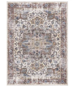 Safavieh Astoria ASA402 Ivory / Blue Rust 4' X 6' Rectangle Area Rug