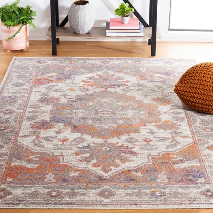 Safavieh Astoria ASA406 Beige / Ivory 9' X 12' Rectangle Area Rug
