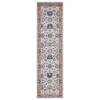 Safavieh Astoria ASA408 Ivory / Rust 2'-2" X 8' Runner Area Rug