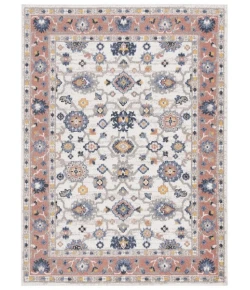 Safavieh Astoria ASA408 Ivory / Rust 8' X 10' Rectangle Area Rug