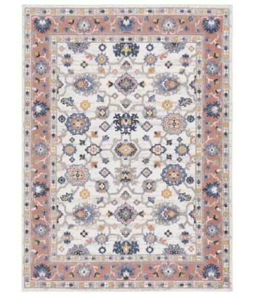 Safavieh Astoria ASA408 Ivory / Rust 8' X 10' Rectangle Area Rug