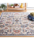 Safavieh Astoria ASA410 Beige / Blue 6'-7" X 6'-7" Square Area Rug