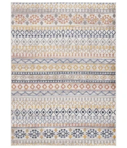 Safavieh Astoria ASA414 Ivory / Blue Rust 9' X 12' Rectangle Area Rug