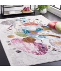 Safavieh Art Studio ASD108 Ivory / Blue 4' X 6' Rectangle Area Rug
