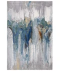 Safavieh Art Studio ASD114 Light Grey / Blue 4' X 6' Rectangle Area Rug
