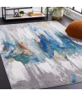 Safavieh Art Studio ASD114 Light Grey / Blue 4' X 6' Rectangle Area Rug
