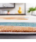 Safavieh Art Studio ASD116 Ivory / Rust 4' X 6' Rectangle Area Rug