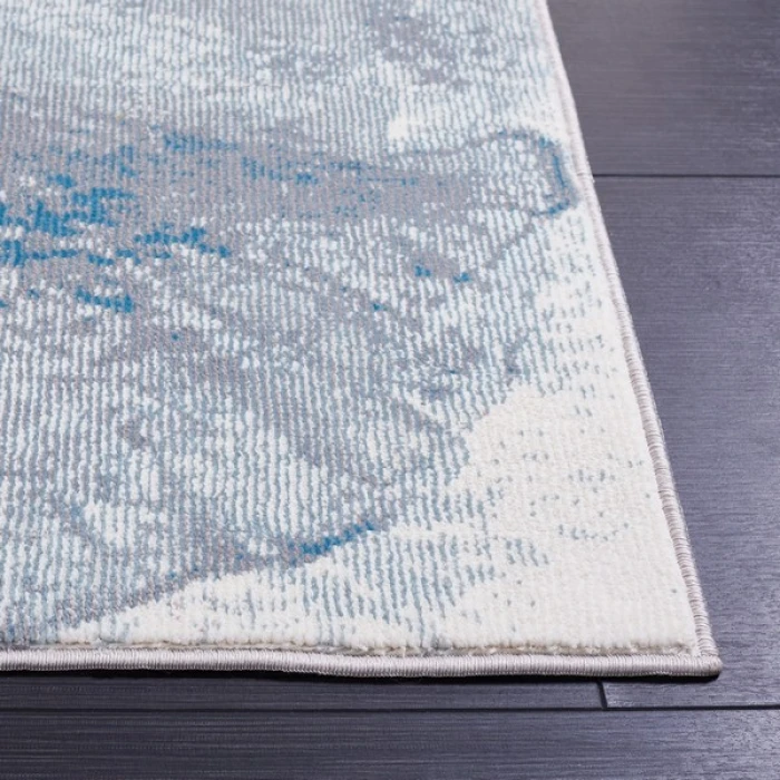 Safavieh Art Studio ASD120 Ivory / Rust 8' X 10' Rectangle Area Rug