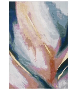 Safavieh Art Studio ASD122 Ivory / Rust 8' X 10' Rectangle Area Rug