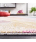 Safavieh Art Studio ASD122 Ivory / Rust 5'-1" X 7'-6" Rectangle Area Rug