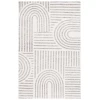 Safavieh Audrey AUD106 Ivory / Grey 5'-0" x 7'-0" Rectangle Area Rug