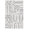 Safavieh Audrey AUD106 Grey / Ivory 5'-0" x 7'-0" Rectangle Area Rug