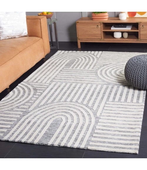 Safavieh Audrey AUD106 Grey / Ivory 8' X 10' Rectangle Area Rug