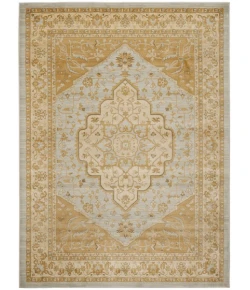 Safavieh Austin AUS1580 Light Grey / Gold 9'-6" X 13' Rectangle Area Rug