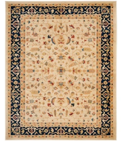Safavieh Austin AUS1610 Cream / Navy 4' X 5'-7" Rectangle Area Rug