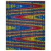 Safavieh Aztec AZT203 Blue / Multi 6'-7" X 9' Rectangle Area Rug