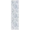 Safavieh Baltimore BAL850 Light Grey / Blue 2'-2" X 8' Runner Area Rug