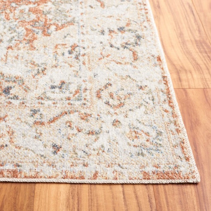 Safavieh Baltimore BAL852 Ivory / Rust 4' X 6' Rectangle Area Rug