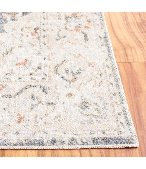 Safavieh Baltimore BAL852 Light Grey / Blue 2'-2" X 8' Runner Area Rug