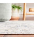 Safavieh Baltimore BAL852 Light Grey / Blue 2'-2" X 8' Runner Area Rug