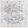 Safavieh Baltimore BAL852 Light Grey / Blue 6'-7" X 6'-7" Square Area Rug