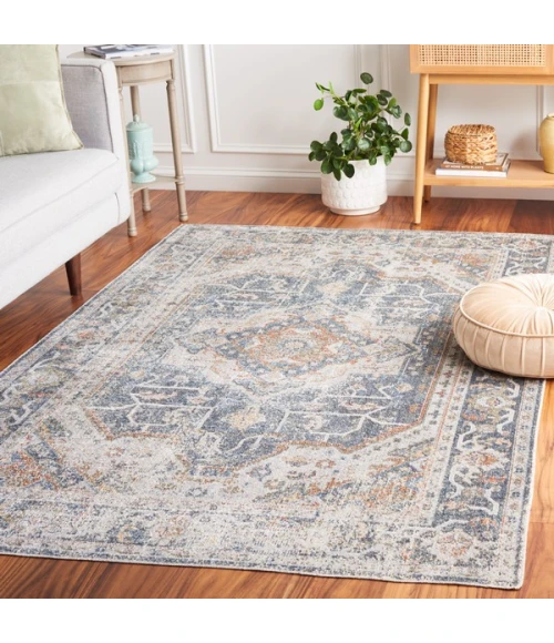 Safavieh Baltimore BAL854 Light Grey / Blue 9' X 12' Rectangle Area Rug