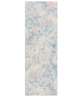 Safavieh Barbados BAR512 Light Blue / Ivory 2'-8" x 10'-5" Runner Area Rug