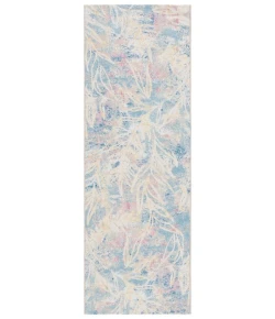 Safavieh Barbados BAR512 Light Blue / Ivory 2'-8" x 10'-5" Runner Area Rug