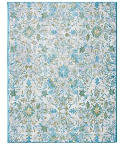 Safavieh Barbados BAR513 Ivory / Light Blue 9'-10" x 12'-5" Rectangle Area Rug